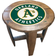 Imperial Oakland Athletics Oak Barrel Table