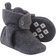 Little Treasures Fleece Booties - Charcoal Heather