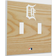 Strategic Printing Detroit Tigers Baseball Bat Design Double Toggle Light Switch Plates