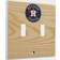 Strategic Printing Houston Astros Baseball Bat Design Double Toggle Light Switch Plates