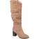 Journee Collection Aneil Extra Wide Calf - Taupe