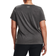 Under Armour Tech Twist V-Neck T-shirt Women - Carbon Heather