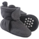 Luvable Friends Fleece Booties - Charcoal Heather