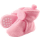 Luvable Friends Fleece Booties - Light Pink