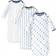 Luvable Friends Cotton Gowns 3-pack - Boy Feathers (10133565)