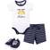 Hudson Bodysuit, Shorts and Shoe 3 Piece Set - Handsome Taco (10117157)