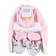 Hudson Baby Trapper Hat, Mitten and Bootie Set - Pink Gray Elephant (10159401)