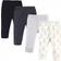 Touched By Nature Organic Cotton Pants 4-pack - Milk (10162603)