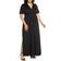 Kiyonna Vienna Maxi Dress Plus Size - Black Noir