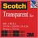 Scotch Transparent Tape 3 4 in. x 36 yd. refill roll with 1 in. core 600