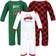 Hudson Baby Coveralls 3-pack - Christmas Gift ( 10115331)