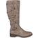 Journee Collection Carly Extra Wide Calf - Taupe