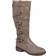 Journee Collection Carly Extra Wide Calf - Taupe