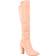 Journee Collection Dominga Wide Calf - Peach