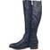 Journee Collection Ivie Extra Wide Calf - Navy