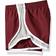 Soffe Team Shortie Shorts Girls - Maroon/White