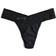 Hanky Panky Supima Cotton Original Rise Thong - Black