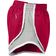 Soffe Team Shortie Shorts Girls - Cardinal/Silver/White