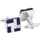 Cufflinks Inc Windmill Square Cufflinks - Silver/Lapis/White