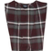 French Toast Girl's V-neck Pleated Plaid Jumper - Burgundy