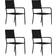 vidaXL 3068777 Patio Dining Set, 1 Table incl. 4 Chairs