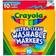 Crayola Ultra Clean Markers Broad Line Bright 10-pack