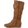 Journee Collection Jester Medium Calf - Camel