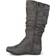 Journee Collection Jester Medium Calf - Grey