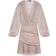 Maje 121Runnylo Metallic Long Sleeve Mini Dress - Pink