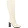 Journee Collection Karima Extra Wide Calf - Off White