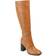 Journee Collection Karima Extra Wide Calf - Cognac