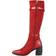 Journee Collection Gaibree Extra Wide Calf - Red