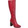 Journee Collection Karima Medium Calf - Red