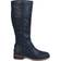 Journee Collection Meg Wide Calf - Navy