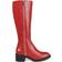 Journee Collection Morgaan Wide Calf - Red