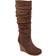 Journee Collection Haze Medium Calf - Brown