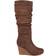 Journee Collection Haze Medium Calf - Brown