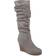 Journee Collection Haze Medium Calf - Grey