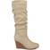 Journee Collection Haze Medium Calf - Stone