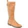 Journee Collection Lelanni Wide Calf - Tan