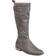 Journee Collection Lelanni Wide Calf - Grey