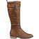 Journee Collection Lelanni Extra Wide Calf - Brown