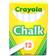 Crayola Chalk White 12-pack