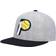 Mitchell & Ness Indiana Pacers Underpop Snapback Hat Men - Heather Gray