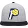 Mitchell & Ness Indiana Pacers Underpop Snapback Hat Men - Heather Gray