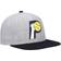 Mitchell & Ness Indiana Pacers Underpop Snapback Hat Men - Heather Gray