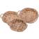 Vintiquewise Seagrass Bread Basket 3pcs