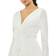 Mac Duggal Long Sleeve Gown - White