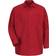 Red Kap Industrial Long Sleeve Work Shirt - Red