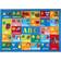 World Rug Gallery Kids Educational Learning Alphabet Symbols Non Slip Area 39x55"